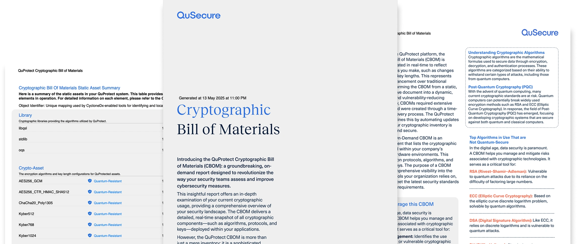 Reporting | QuSecure